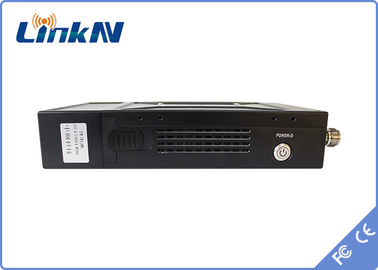 배터리와 경찰 영상 송신기 COFDM QPSK HDMI &amp; CVBS H.264 저딜레이 AES256 암호화